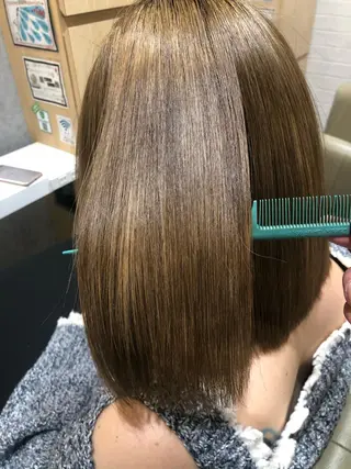 ミディアム 【髪質改善特化･ 福田航洋】のヘアスタイル