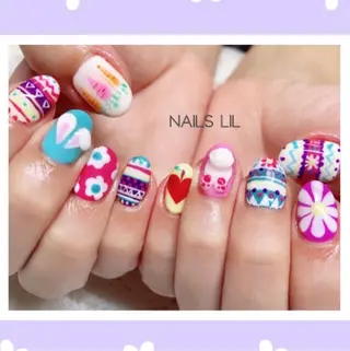 ネイル Nail salon luluのネイルデザイン