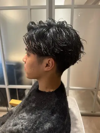パーマ メンズ ⭕️メンズパーマ⭕️ 山口 裕太郎のヘアスタイル