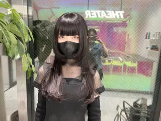 ロング カラー パーマ ヘアアレンジ メンズ キッズ ネイル マツエク・マツパ KANAMI 🌏のヘアスタイル