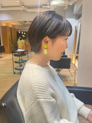 ショート ボブ/ショート 吉田竣のヘアスタイル
