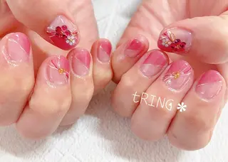 ネイル tRING＊ しいの木台のネイルデザイン