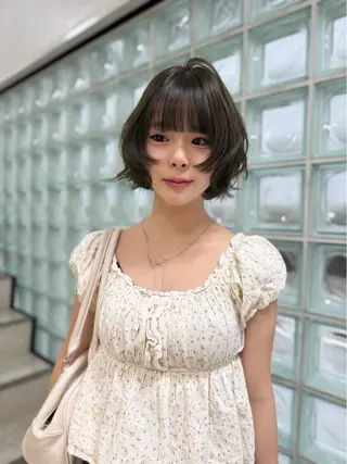 sena⌇ベージュ⌇ ブリーチなしWカラーのヘアスタイル