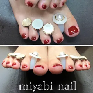 ネイル miyabi nail 桂川駅近くのネイルデザイン
