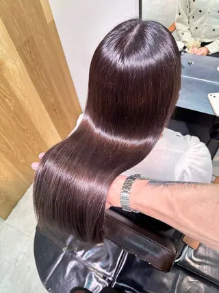 ロング 縮毛矯正🌝髪質改善 🌝一条龍輝のヘアスタイル