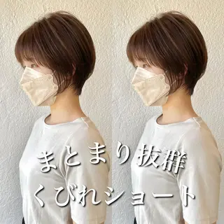 ショート カラー 髪質改善特化 谷口祐綺のヘアスタイル