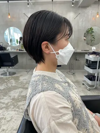 ショート 👑ボブはお任せ ミヤノ👑のヘアスタイル