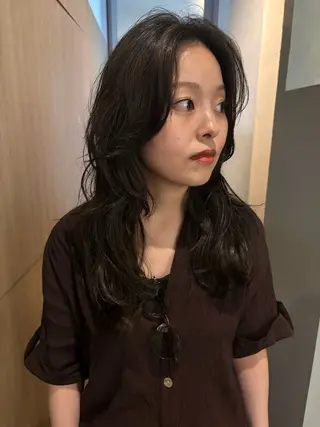 ロング 抜け感レイヤーカット 🐄Hanakaのヘアスタイル