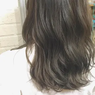 ミディアム カラー メンズhair /こえびのヘアスタイル