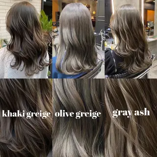 カラー 透明感カラー🌿 グレージュ🐺陽介のヘアスタイル