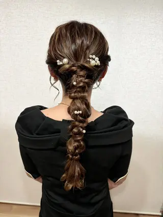 ヘアアレンジ hair salon【クラン】のヘアスタイル