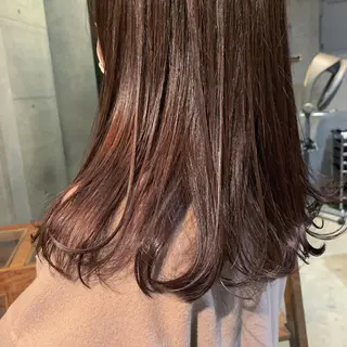 ロング カラー ヘアアレンジ kana .のヘアスタイル
