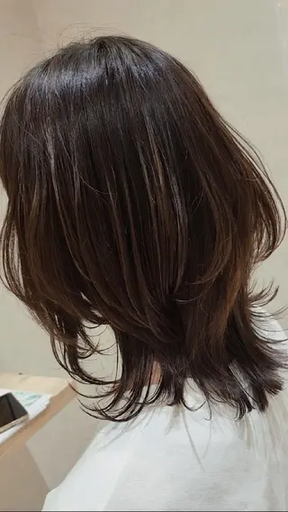 ミディアム 垢抜けパーマヘア🍯 ジルのヘアスタイル