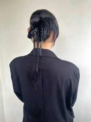 ヘアアレンジ 横田 愛梨のヘアスタイル