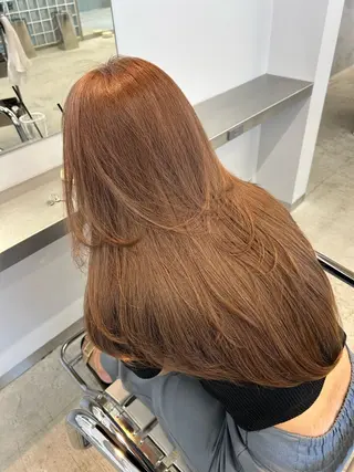 カラー 川﨑 晴菜のヘアスタイル