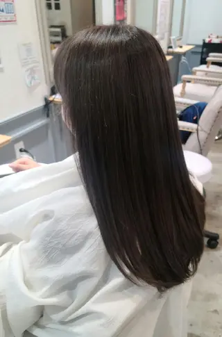 ロング カラー 赤松 摩美のヘアスタイル