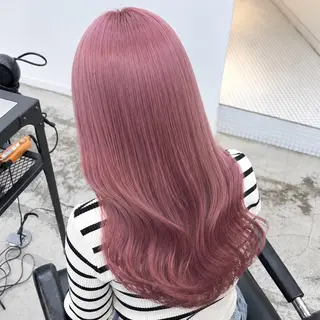 ミディアム カラー ヘアアレンジ 🎀ブリーチ×艶髪 🎀 ♡さや♡のヘアスタイル