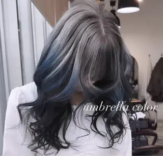 ロング カラー 💜ハイトーン💛 マジカルかいちゃんのヘアスタイル