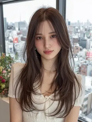 ロング 村田 七夕のヘアスタイル