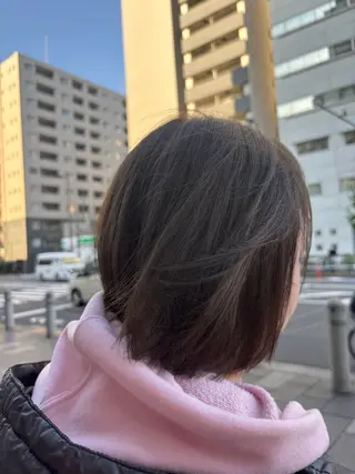 ミディアム カラー 🐰K+Plus🐰 まゆ🐰のヘアスタイル