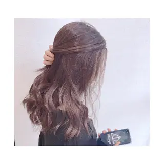 カラー YUI𓍯ｴｸｽﾃ /ﾆｭｱﾝｽｶﾗｰのヘアスタイル