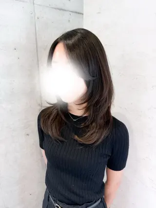 セミロング 🎀ヘアセット/艶髪 /はやしほのか🎀のヘアスタイル