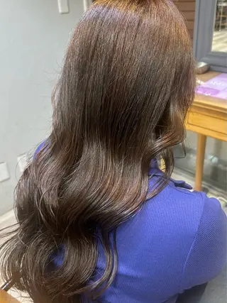 ロング カラー 和田 直也のヘアスタイル