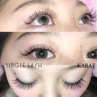 マツエク・マツパ ★KAEDE★伊勢崎 【KARAT】のマツエク・マツパデザイン