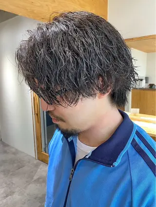 パーマ メンズ TAKUYA【波巻き ツイスパ募集中】のヘアスタイル