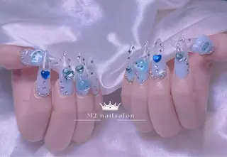 ネイル 長さだし専門店 M2　rikaのネイルデザイン