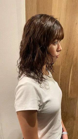 ミディアム パーマ 原宿/ケパーマ 🧺ユウマのヘアスタイル