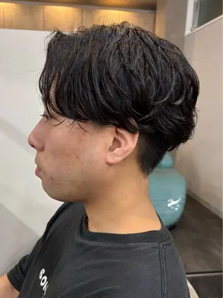 パーマ メンズ accorto 小林ユウのヘアスタイル