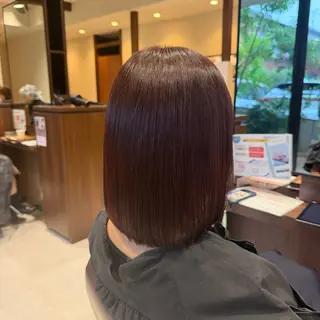ミディアム 🌊カット/縮毛矯正 🌊/YUUKIのヘアスタイル