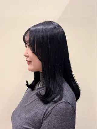 セミロング カラー saho ⟡.·のヘアスタイル