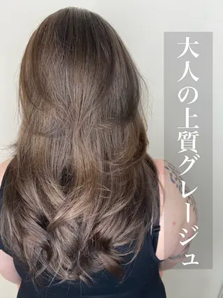 ロング カラー Hiroshi ヒロシのヘアスタイル