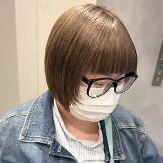 ショート カラー デザインカラー/パー マ🦖外岡咲希🦖のヘアスタイル