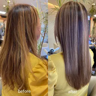 ロング 北川 泰之のヘアスタイル