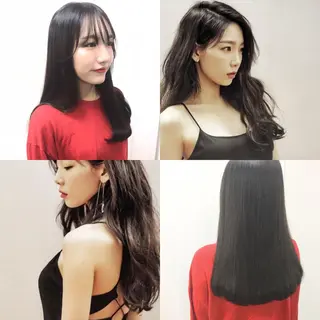 ロング ヘアアレンジ 柔らか垢抜けｶﾗｰと ｶｯﾄ🫧ASUKAのヘアスタイル