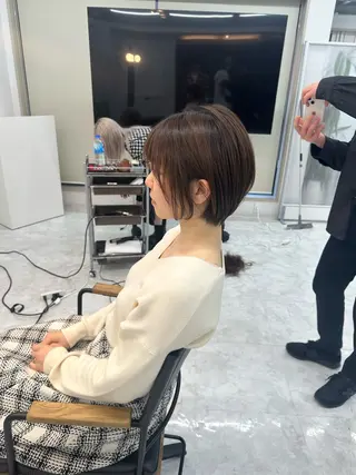 ショート 河島 裕樹のヘアスタイル