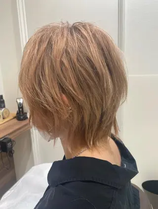 ミディアム 中村 楓のヘアスタイル