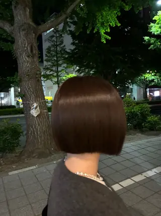 ショート 🍓ブリーチカラー 🎀nene🍓のヘアスタイル