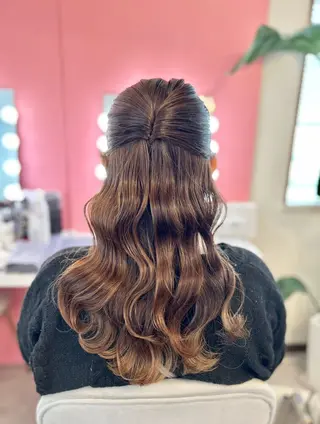 ロング 北本 美幸のヘアスタイル