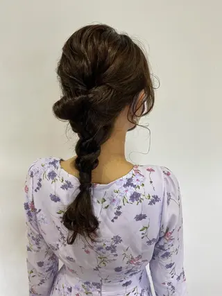 ヘアアレンジ 田谷 夏生のヘアスタイル