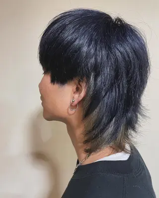 ショート カラー メンズ 浅岡 昭汰のヘアスタイル