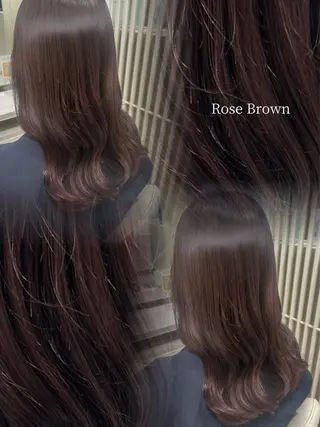 ロング 中嶋 礼愛のヘアスタイル