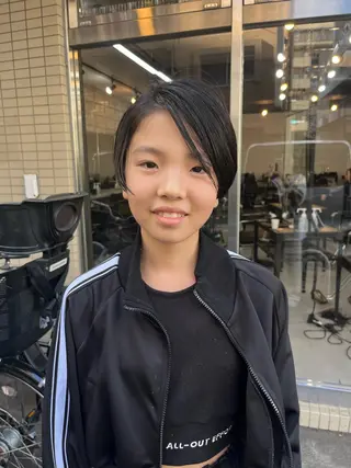 ショート 奥秋 理紗　sai xのヘアスタイル