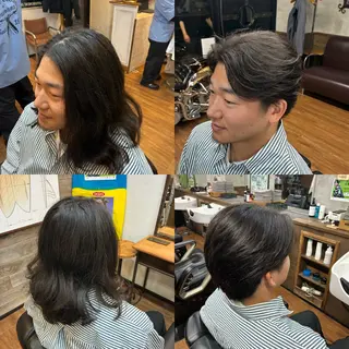 ミディアム メンズ RAI /メンズ カットモデル募集✨のヘアスタイル