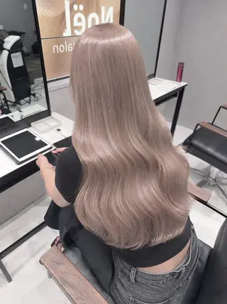 ロング ダブルカラー/ヘアメ ツムギ🍸のヘアスタイル