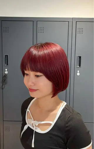 ミディアム カラー 🌊インナーカラー 🐬櫻井海星のヘアスタイル