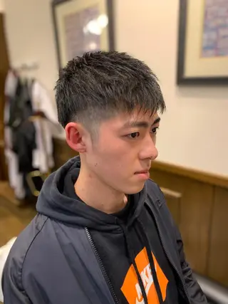メンズ プレミアムバーバー 草野のヘアスタイル